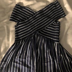 Smocked Off the Shoulder top